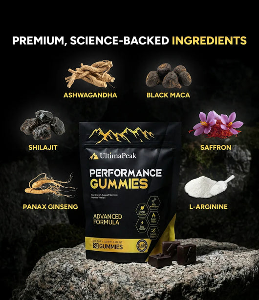Performance Gummies. Your 6-In-1 Support.